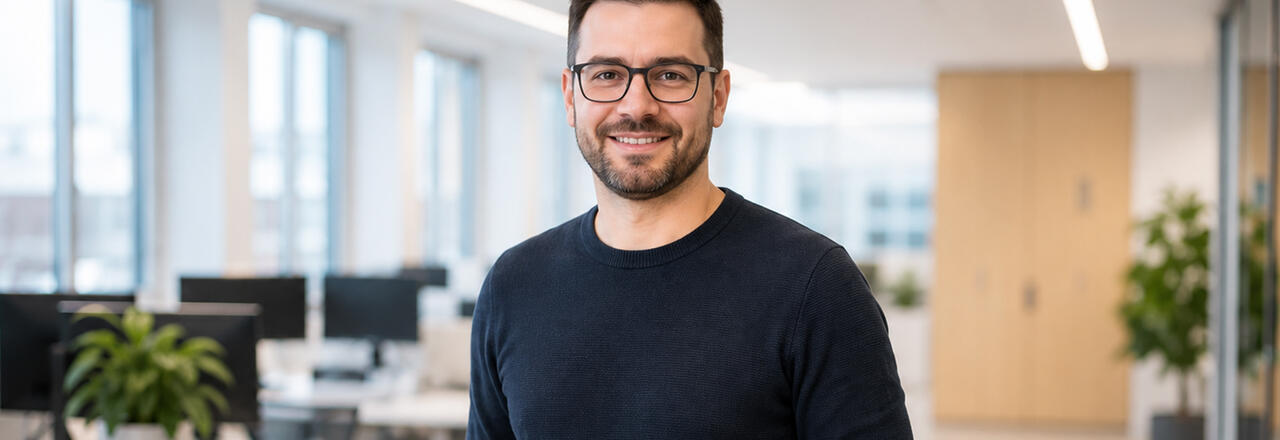 Informatiker in Büro