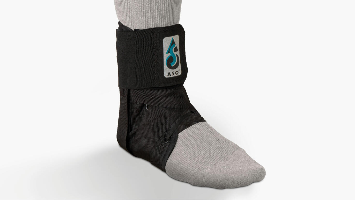 Fuss mit Bandage
