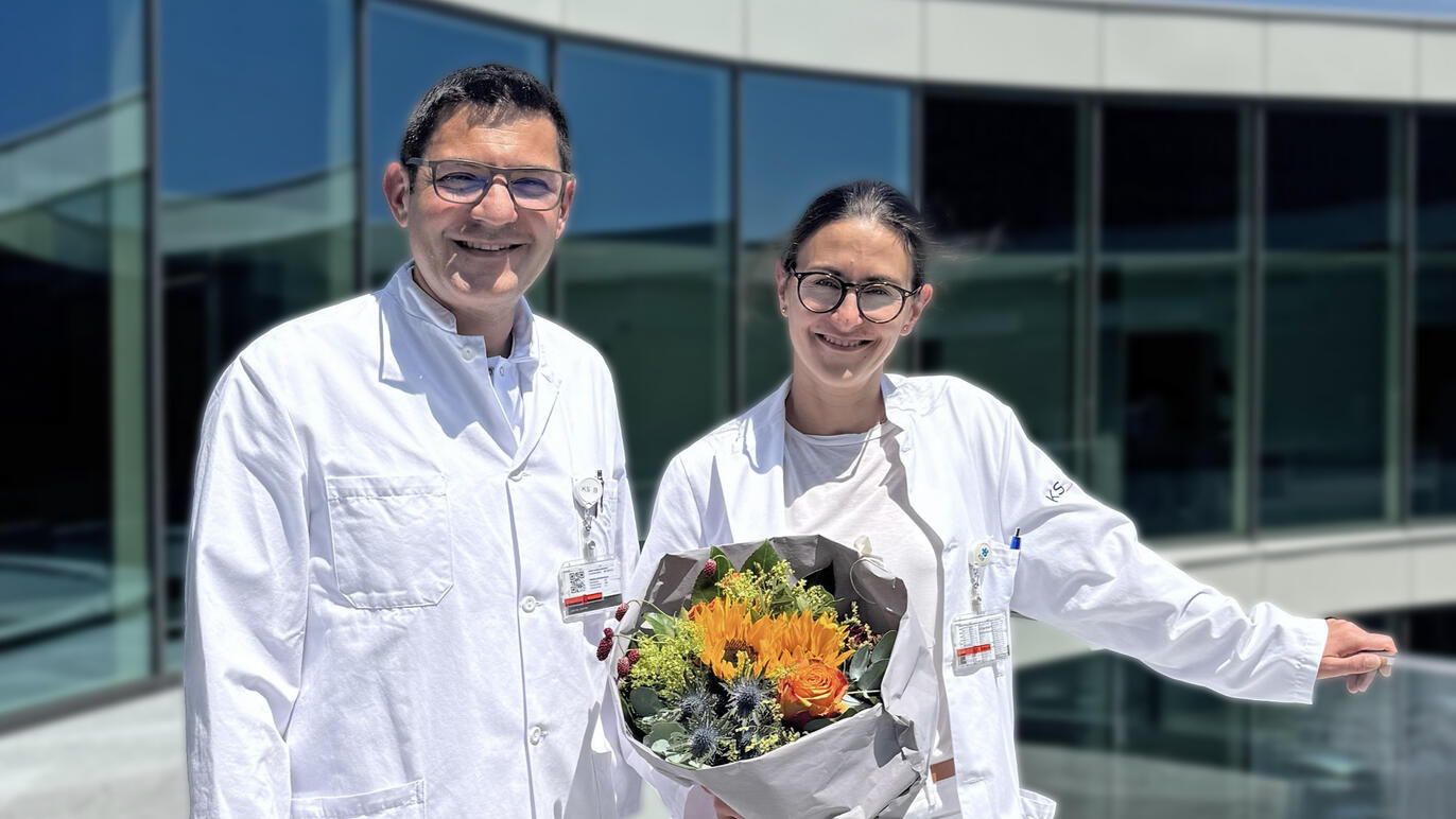 Pilotprojekt: Prof. Dr. med. Antonio Nocito und PD Dr. Andrea Wirsching
