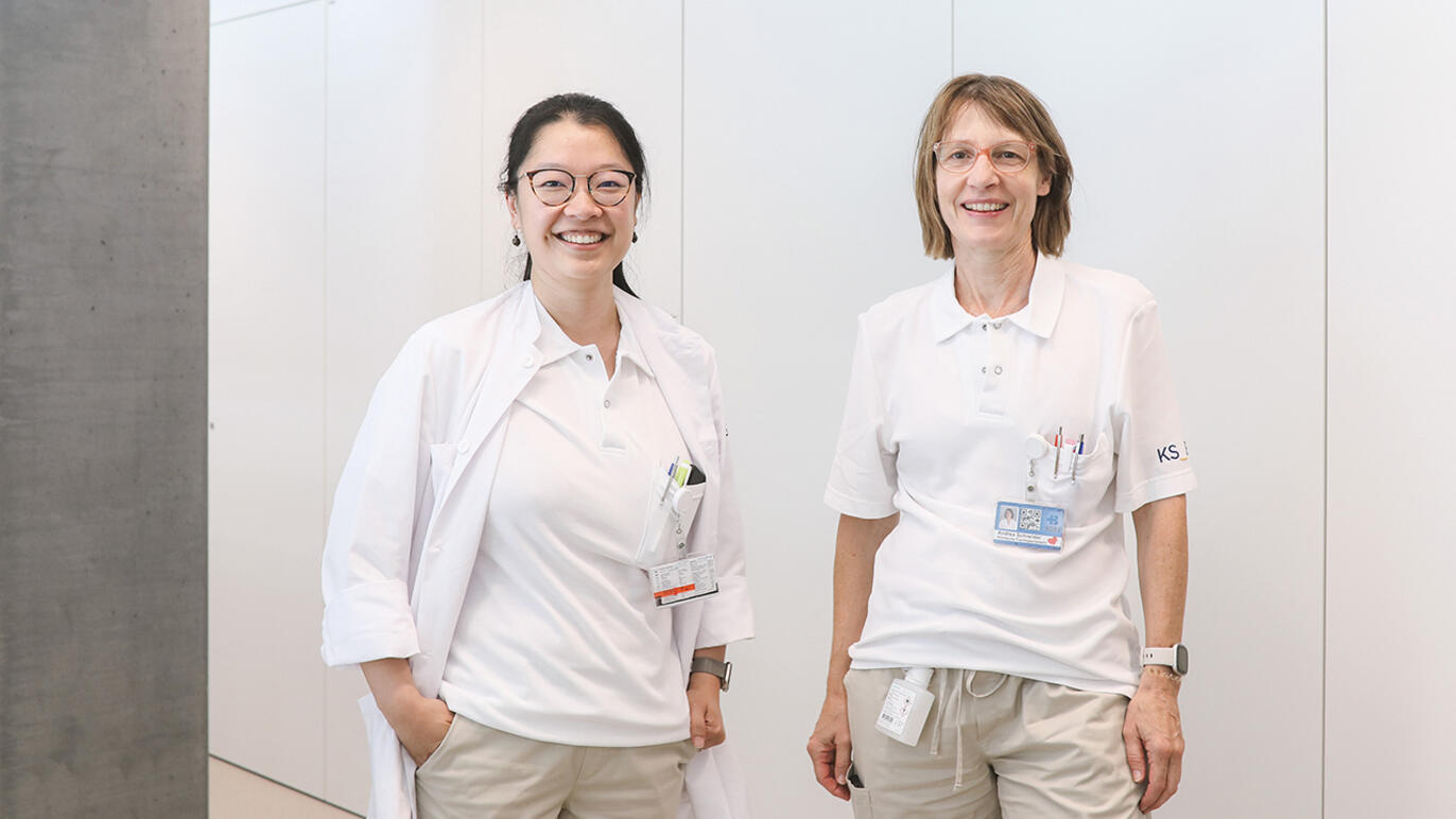 Meng Monfregola und Andrea Schneider