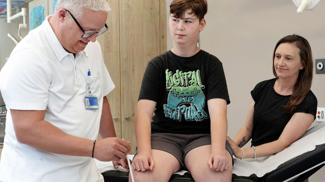 Sprechstunde Kinderklinik Dr. David Wille