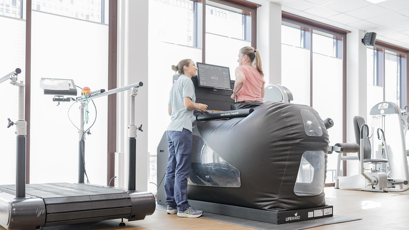 Anti-Schwerkraft-Laufband