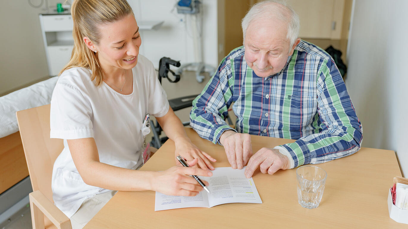 Patientengespräch ERAS