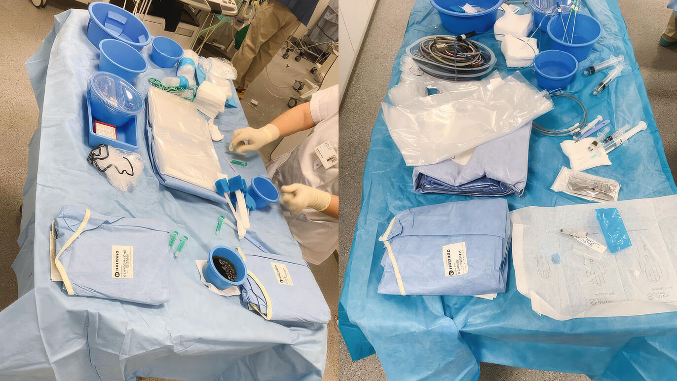 Standard-Set interventionelle Radiologie und Kardiologie