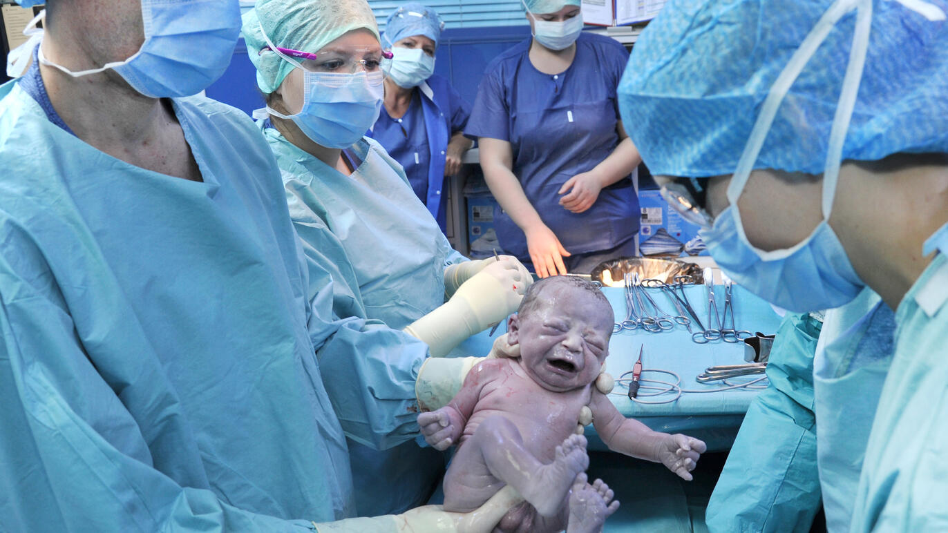 Wunder Geburt: Im KSB kamen dieses Jahr bisher 1639 Babys zur Welt.