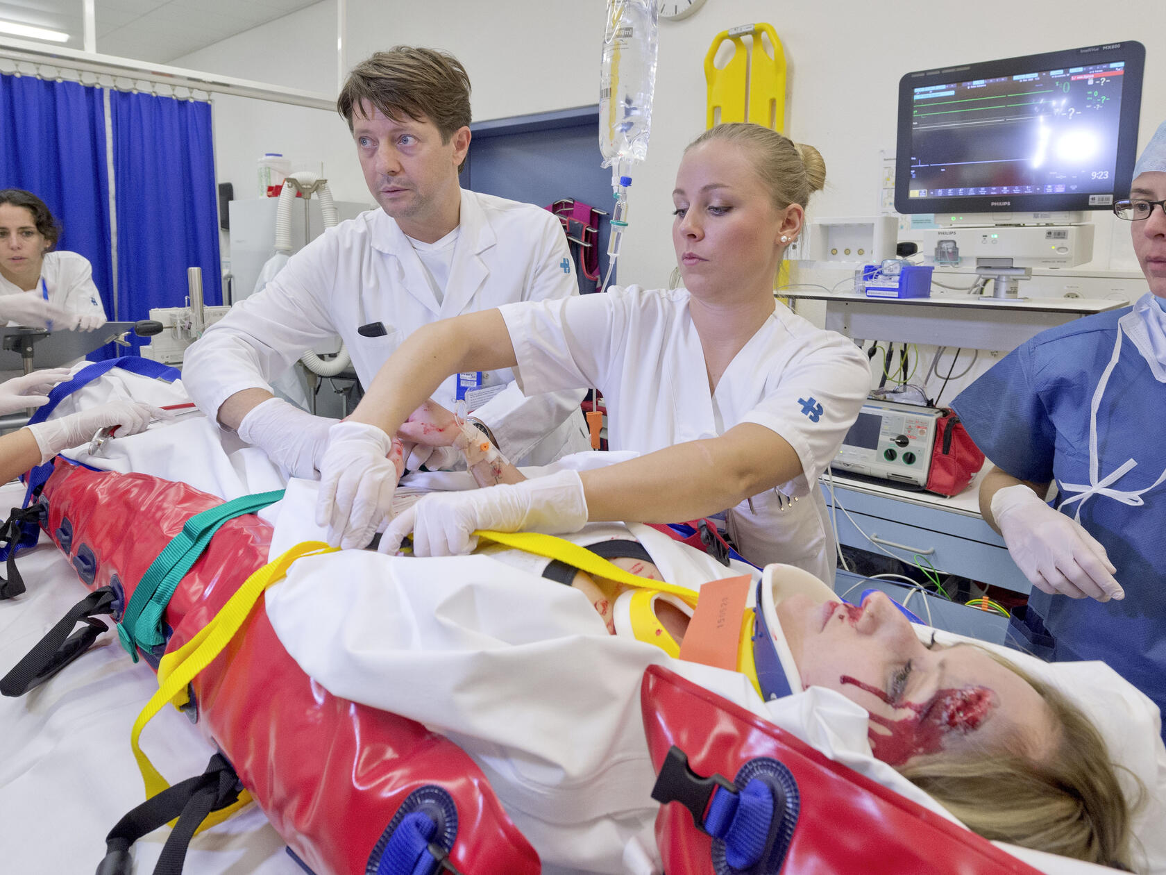 ksb notfall schockraum intensiv op