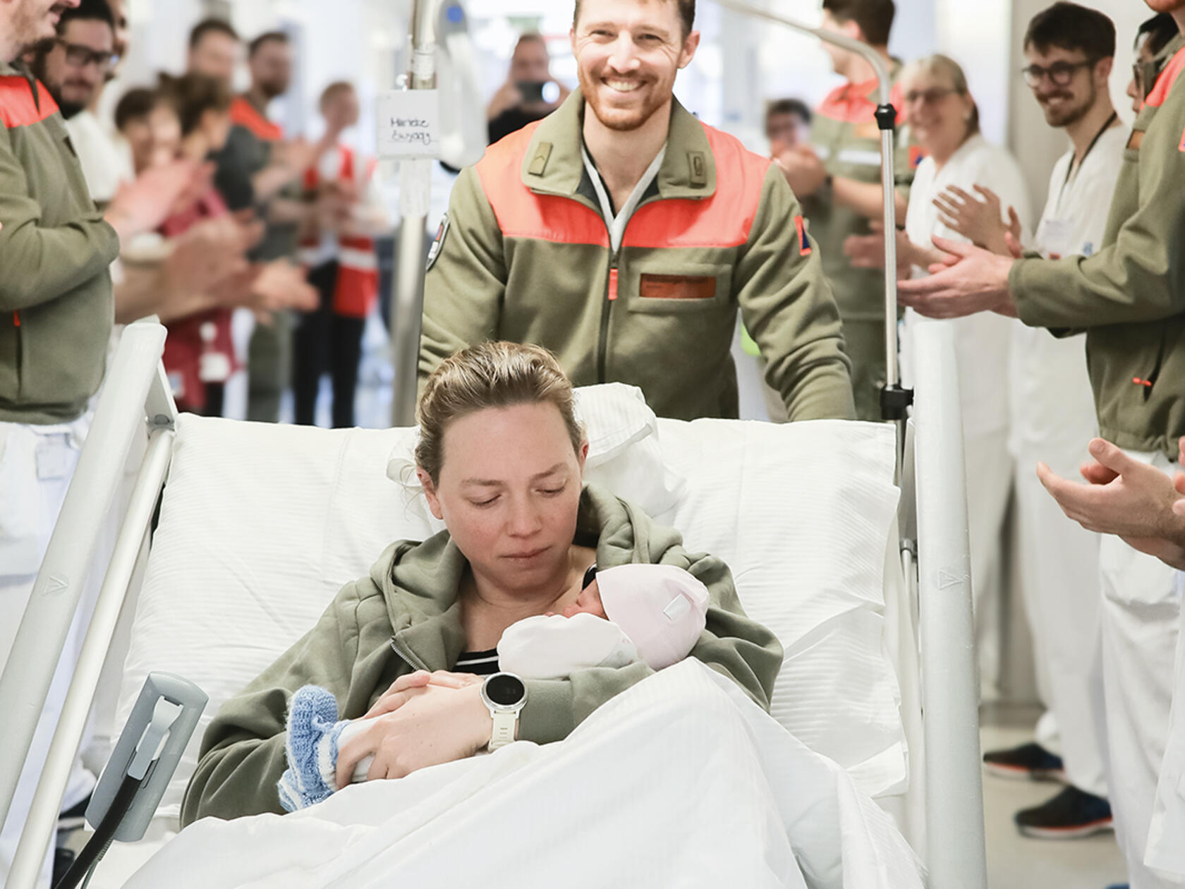 Letzte Patientin in den Neubau verlegt