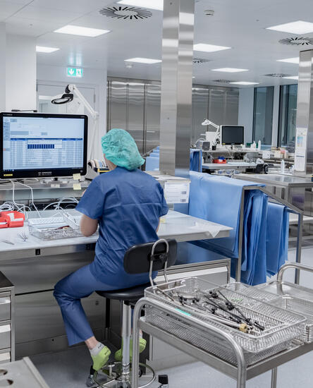 Zentralsterilisation AEMP