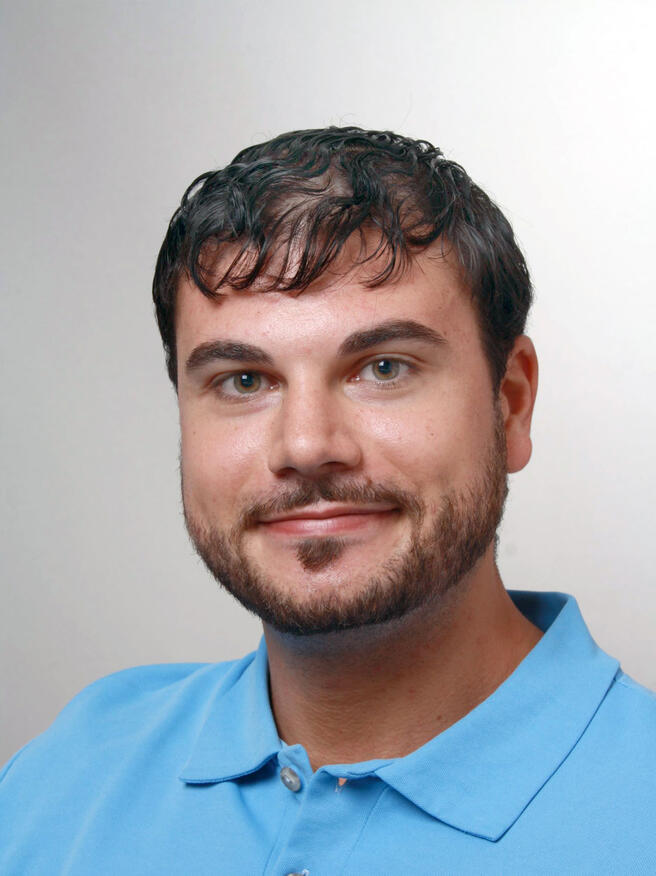 Daniele Latassa, Physiotherapeut am Kantonsspital Baden