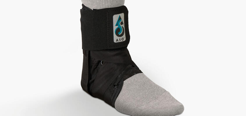Fuss mit Bandage