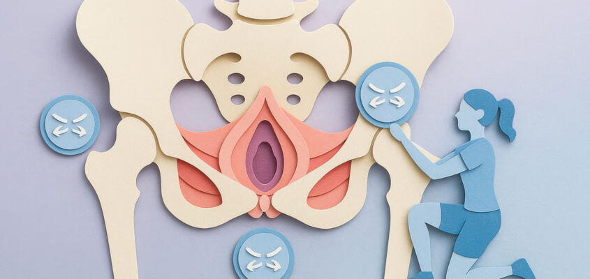 Beckenbodendarstellung