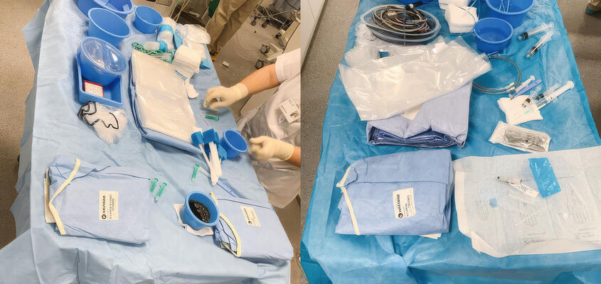 Standard-Set interventionelle Radiologie und Kardiologie