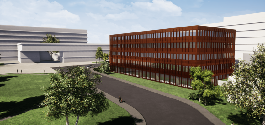 Visualisierung: So wird das KSB-Partnerhaus II dereinst aussehen.