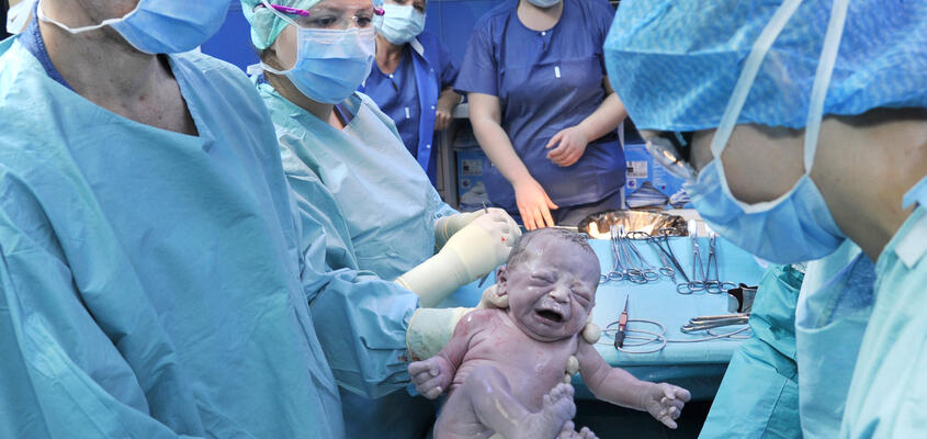 Wunder Geburt: Im KSB kamen dieses Jahr bisher 1639 Babys zur Welt.