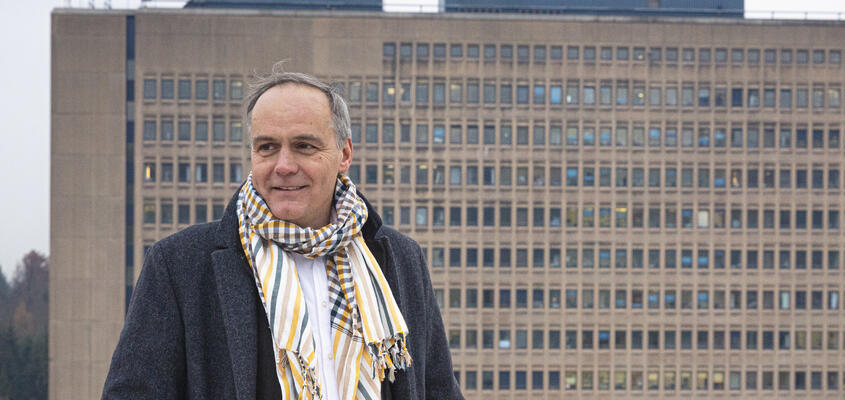 Neu im Kantonsspital Baden: Prof. Dr. med. Guido Laube, der neue Leiter der Klinik für Kinder und Jugendliche.