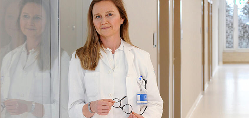 Leitet die hepatologische Sprechstunde: Dr. med. Claudia Keerl.