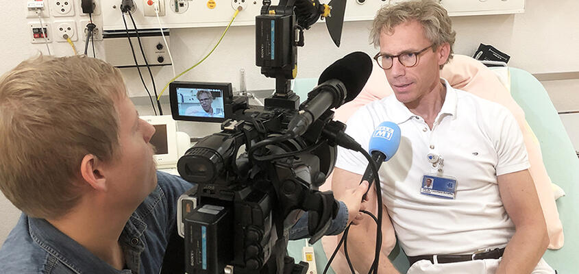 Gefragter Experte: Professor Leonhard Schäffer, Chefarzt der Klinik für Geburtshilfe und Pränataldiagnostik des Kantonsspi...