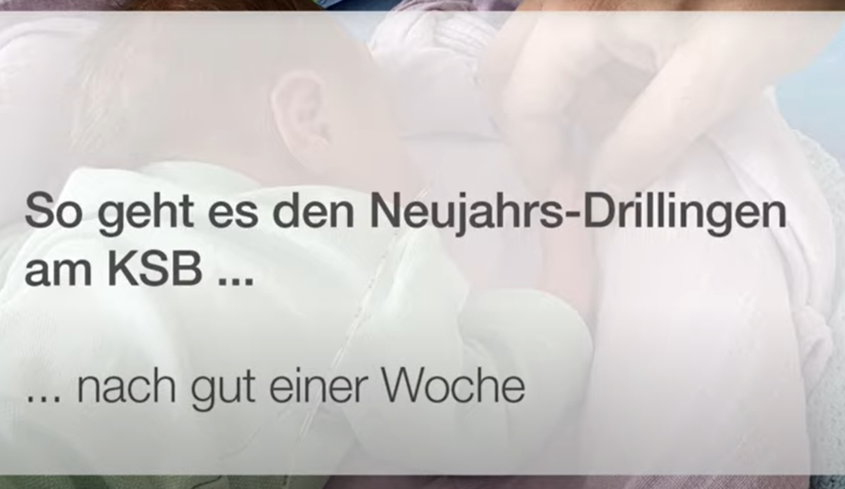 Neujahrs-Drillinge